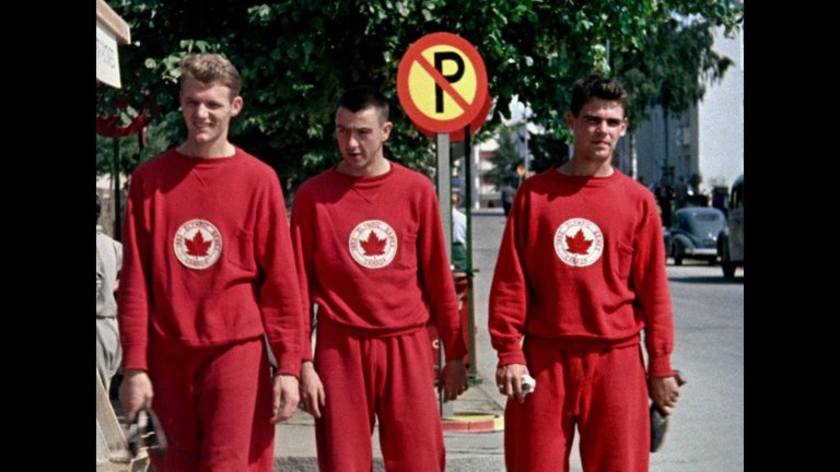 Screen capture from 100 Years of Olympic Films