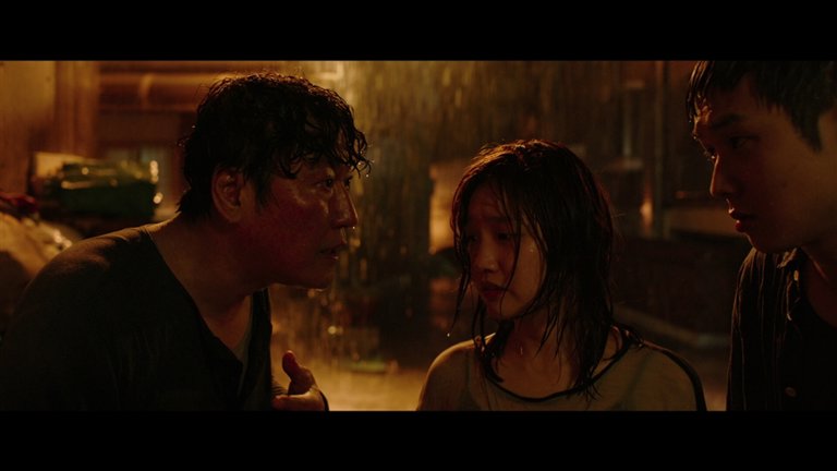 Screen capture from Parasite