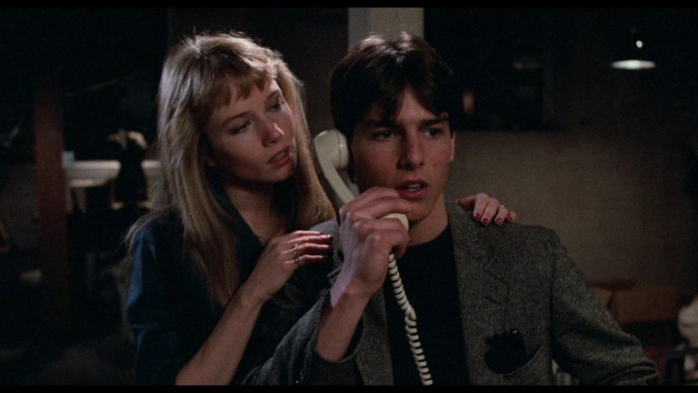 Screen capture from Risky Business