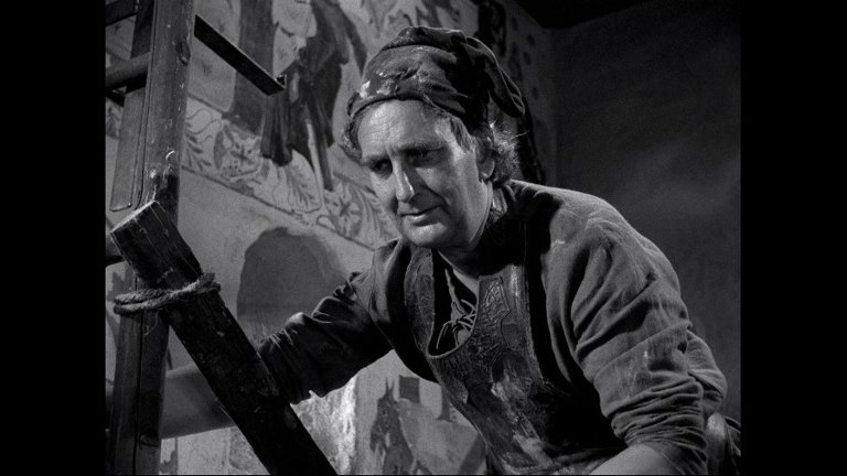 Screen capture from The Seventh Seal