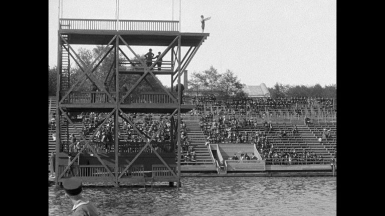 Screen capture from 100 Years of Olympic Films