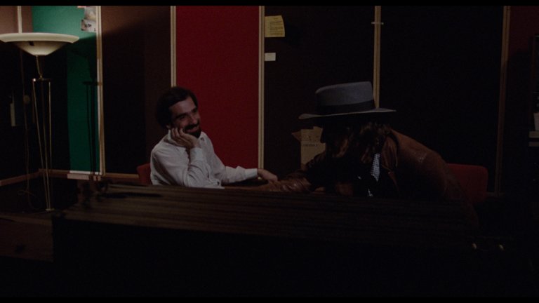 Screen capture from The Last Waltz