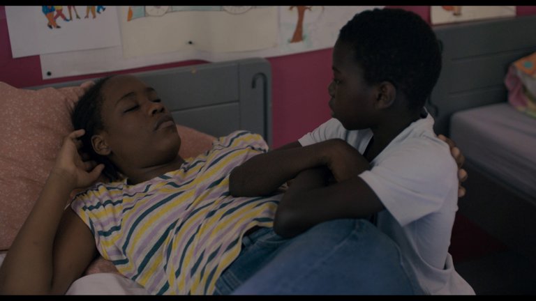 Screen capture from Tori and Lokita