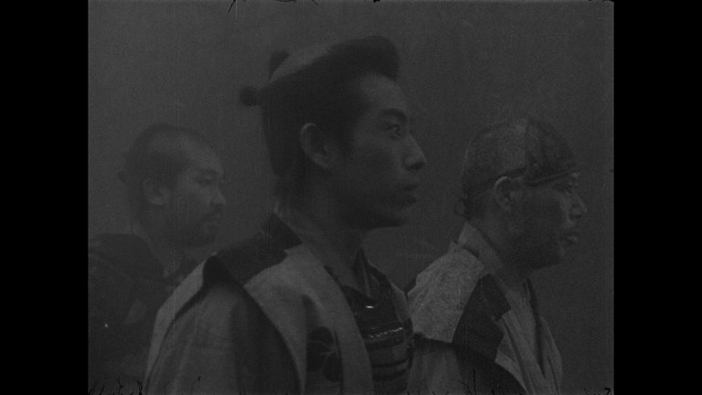 Screen capture from Seven Samurai