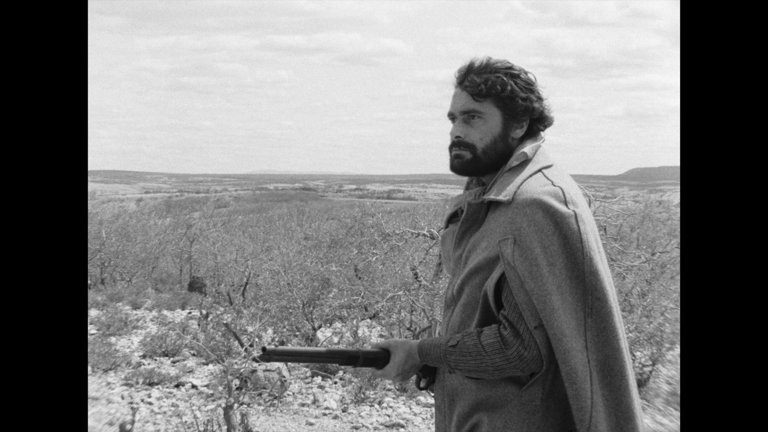 Screen capture from Black God, White Devil