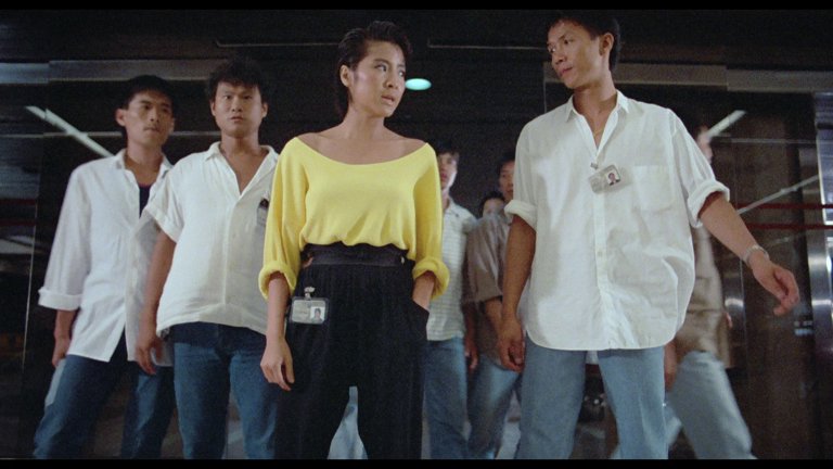 Screen capture from Yes, Madam!