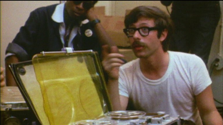 Screen capture from Symbiopsychotaxiplasm: Two Takes by William Greaves