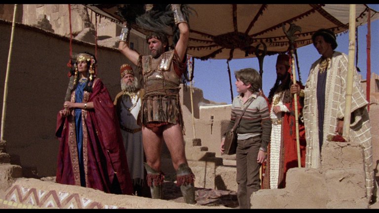 Screen capture from Time Bandits