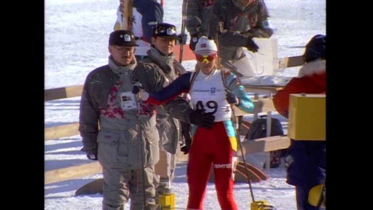 Screen capture from 100 Years of Olympic Films