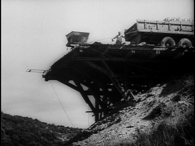 Screen capture from Wages of Fear
