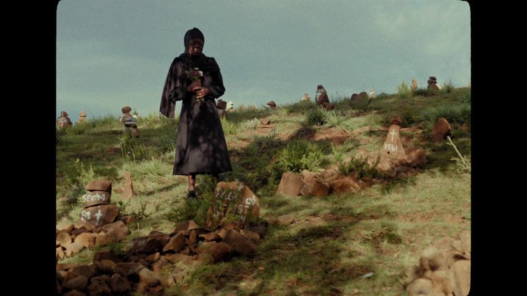 Screen capture from This Is Not a Burial, It’s a Resurrection
