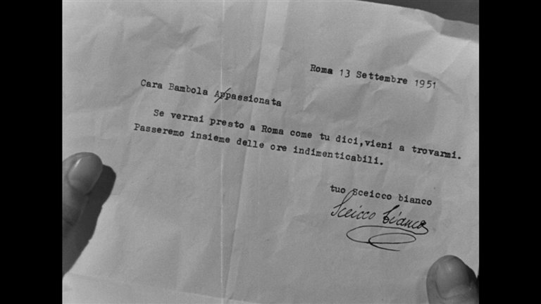 Screen capture from Essential Fellini