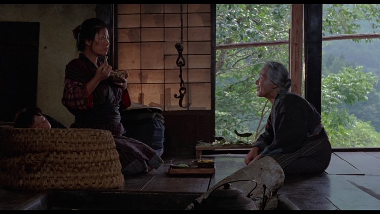 Screen capture from The Ballad of Narayama
