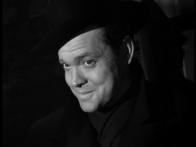 Screen capture from The Third Man
