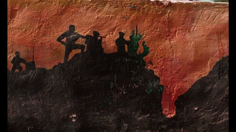 Screen capture from Beau travail