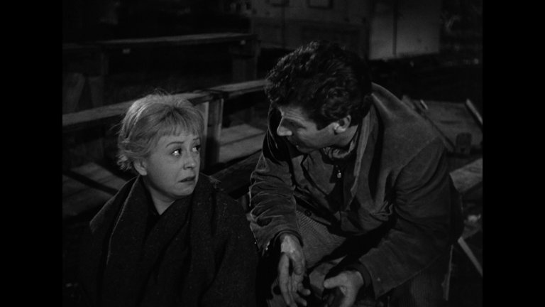Screen capture from La strada