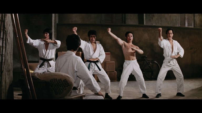 Screen capture from Bruce Lee: His Greatest Hits