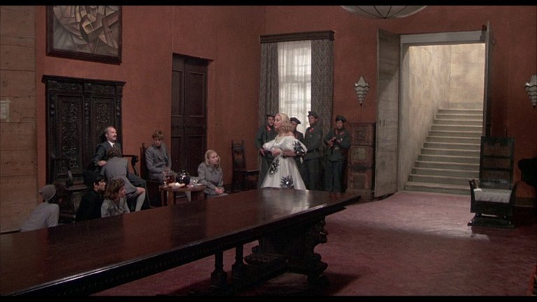 Screen capture from Salo, or the 120 Days of Sodom