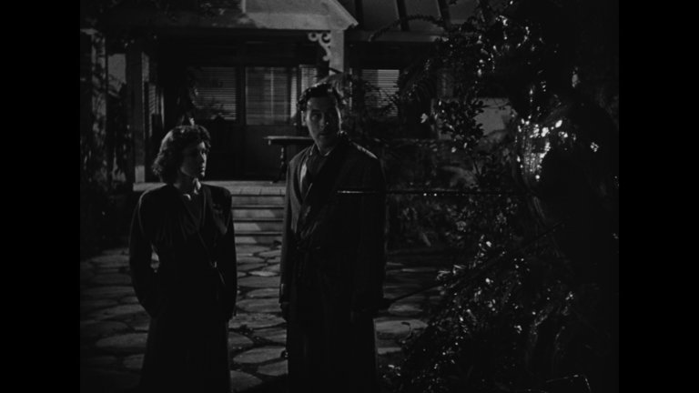 Screen capture from I Walked with a Zombie / The Seventh Victim: Produced by Val Lewton