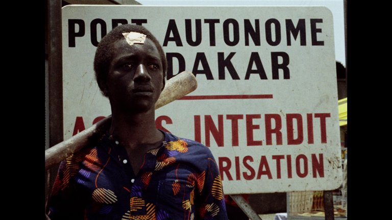 Screen capture from Touki bouki