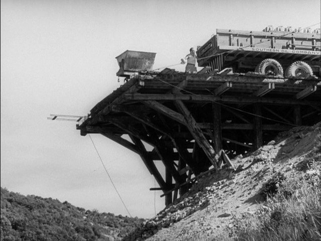Screen capture from The Wages of Fear