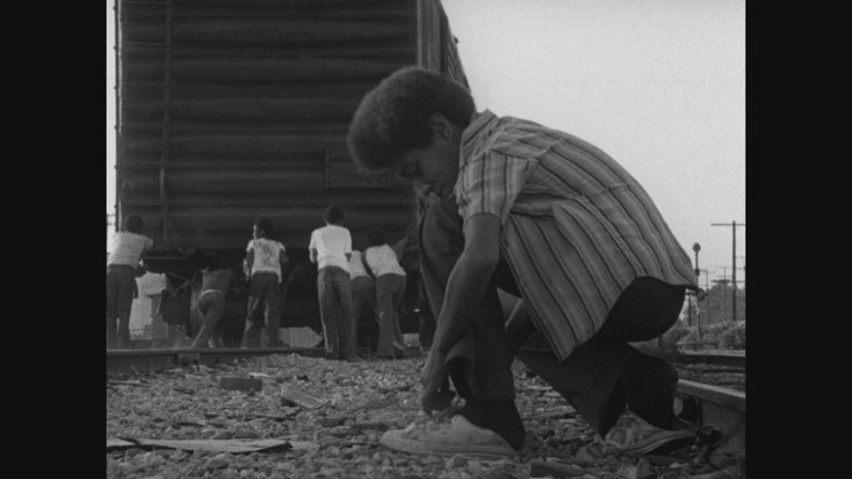 Screen capture from Killer of Sheep