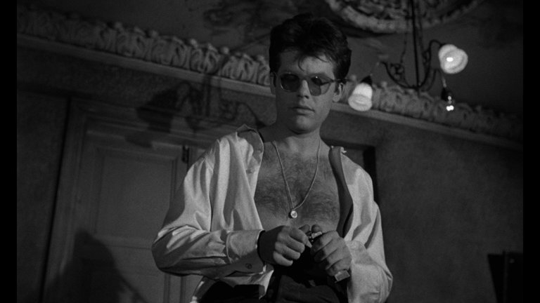 Screen capture from Ashes and Diamonds