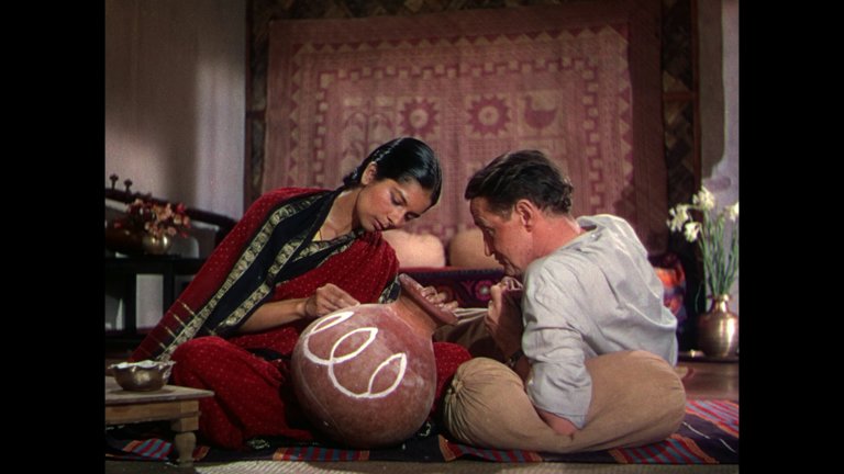 Screen capture from The River