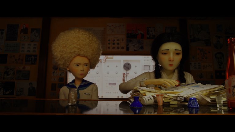 Screen capture from Isle of Dogs