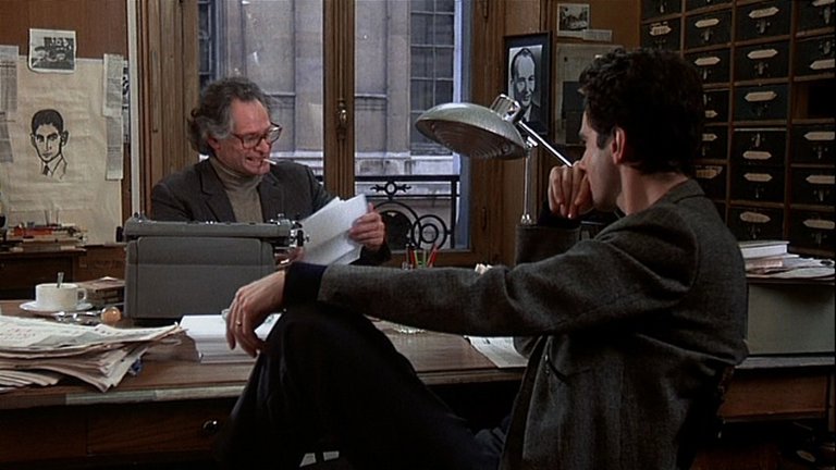 Screen capture from The Unbearable Lightness of Being