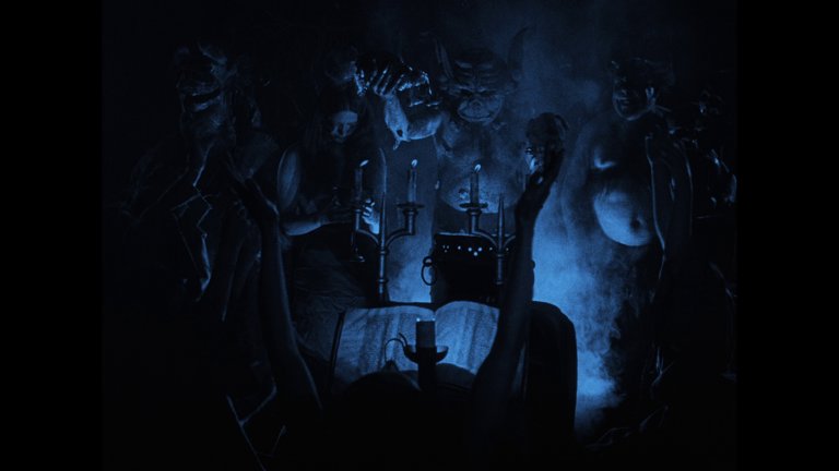 Screen capture from Häxan