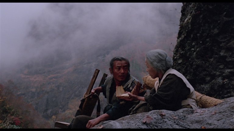 Screen capture from The Ballad of Narayama