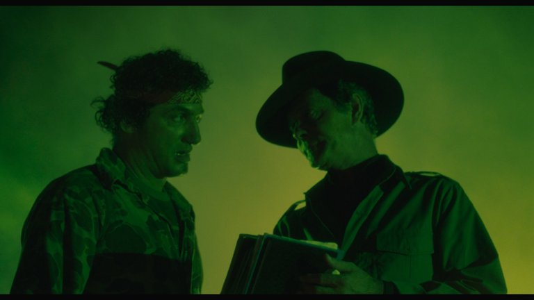 Screen capture from Swamp Thing