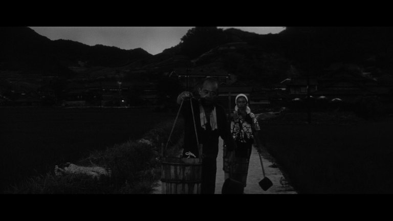 Screen capture from The Naked Island