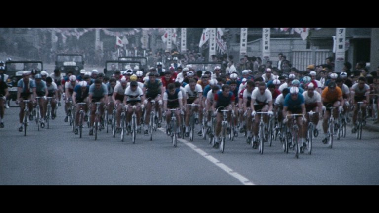 Screen capture from Tokyo Olympiad