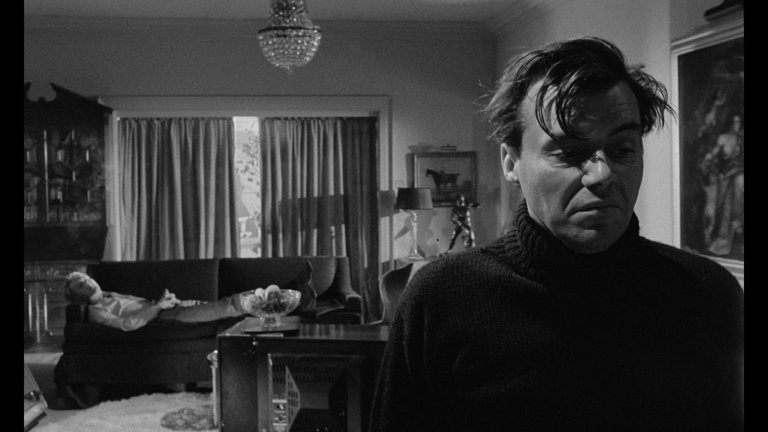 Screen capture from The Servant