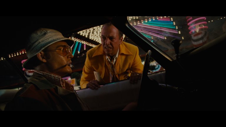 Screen capture from Fear and Loathing in Las Vegas