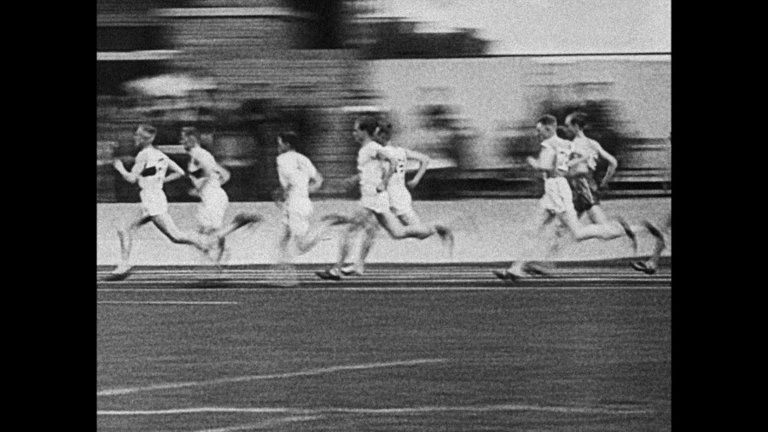 Screen capture from 100 Years of Olympic Films