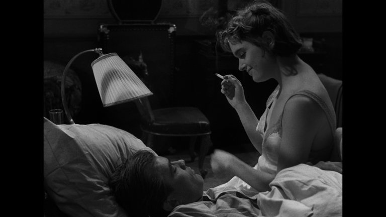 Screen capture from Ingmar Bergman Volume One