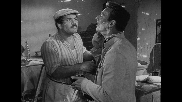 Screen capture from The Wages of Fear
