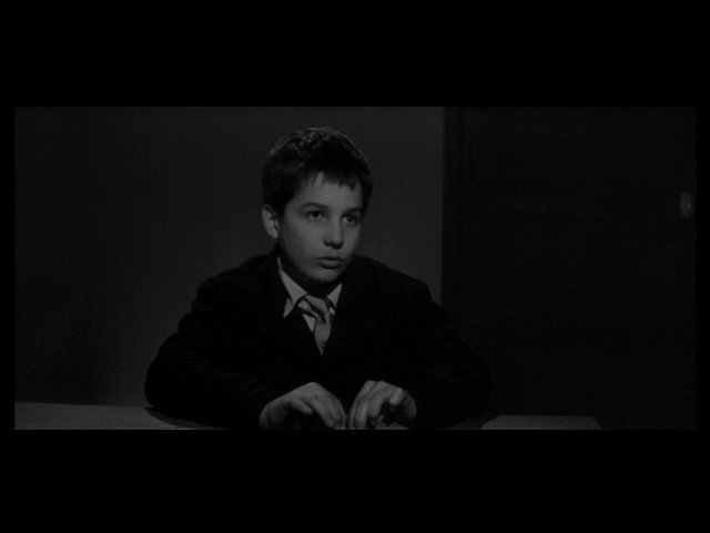 Screen capture from The 400 Blows