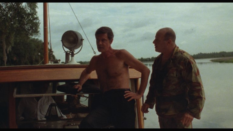 Screen capture from Swamp Thing