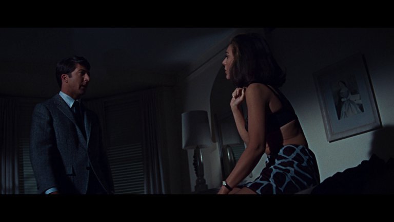 Screen capture from The Graduate