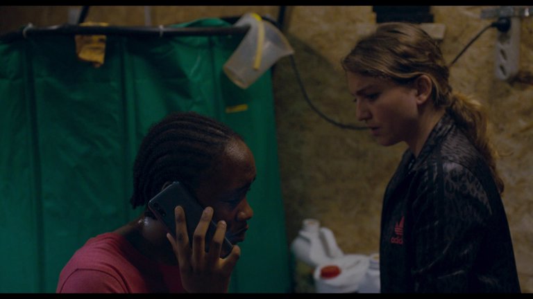 Screen capture from Tori and Lokita