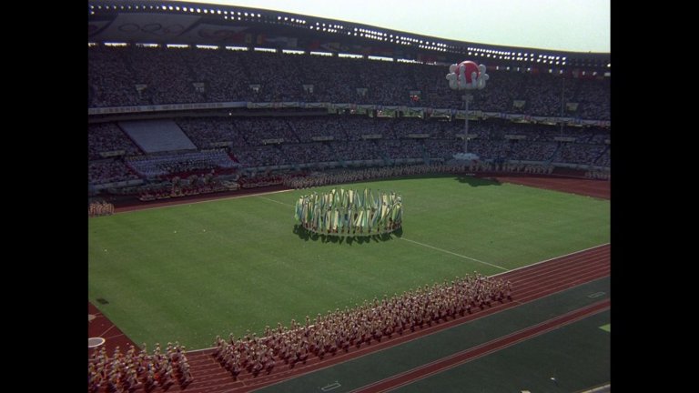 Screen capture from 100 Years of Olympic Films