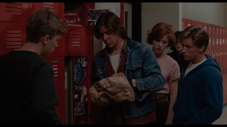 Screen capture from The Breakfast Club
