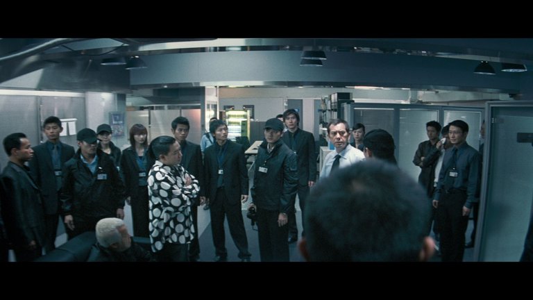 Screen capture from The Infernal Affairs Trilogy