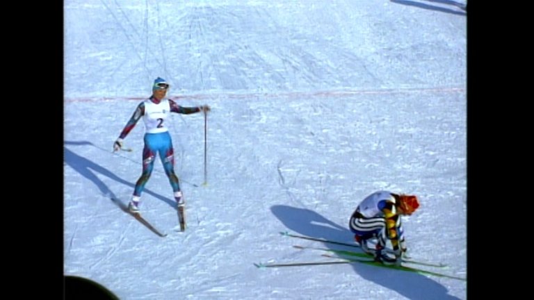 Screen capture from 100 Years of Olympic Films