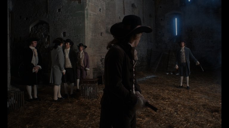 Screen capture from Barry Lyndon