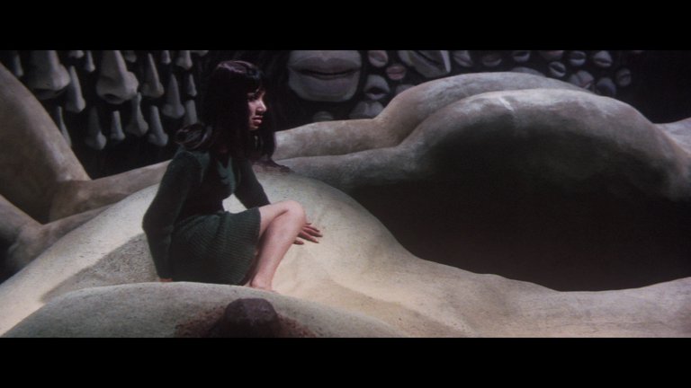 Screen capture from Blind Beast